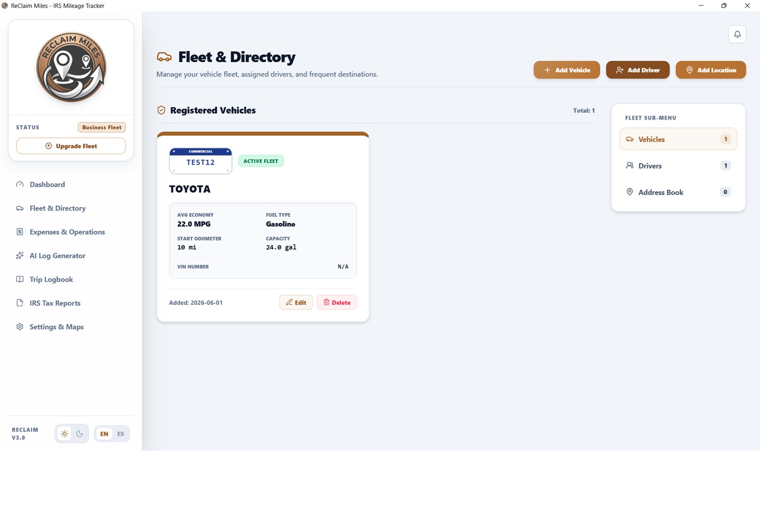 Fleet directory