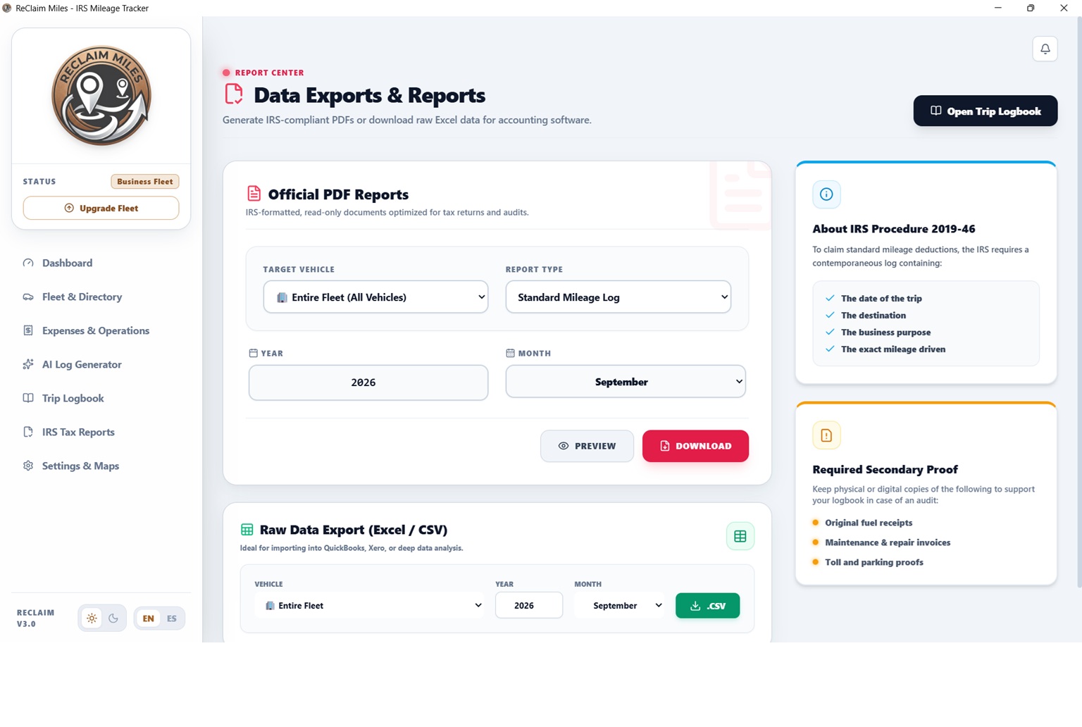 Form 4562 and IRS reports